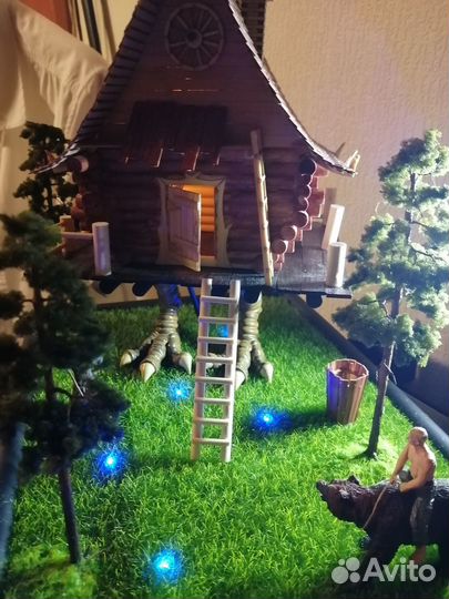 Диорама с подсветкой 1 35