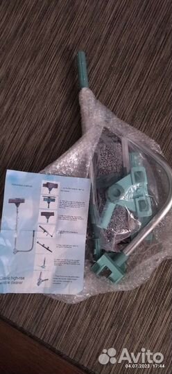 Швабра с ручкой для мытья окон,новая