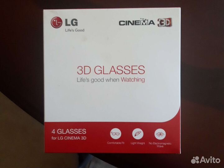 3 D очки для LG тв