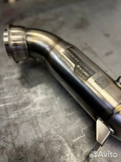 Даунпайп GLE 450 V167 W167 2019+