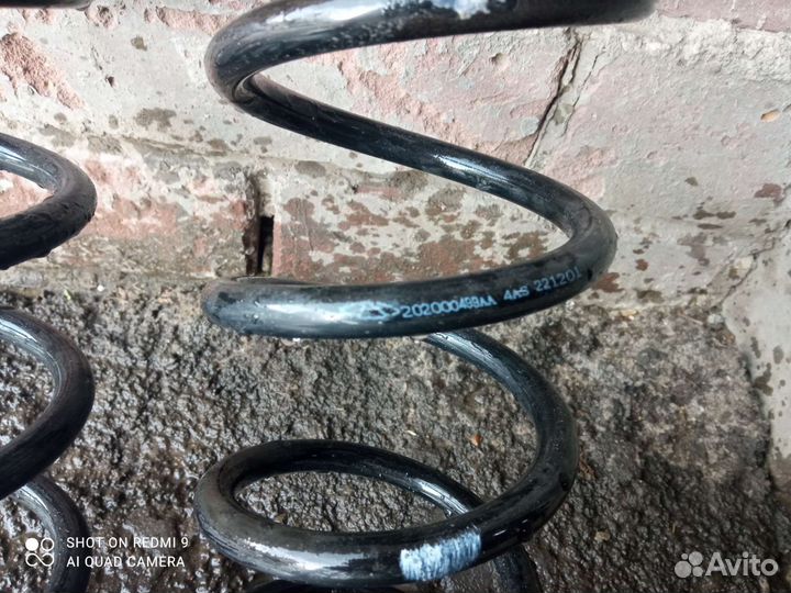 Пружины подвески задние Chery Tiggo 7 Pro