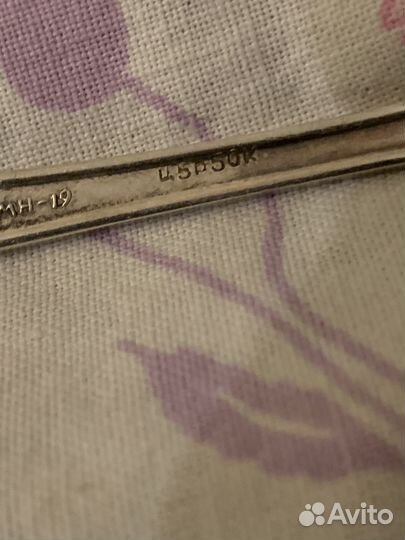 Мельхиор чайные ложки. Новые