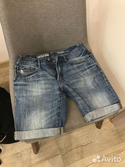 Шорты мужские джинсовые зауженные