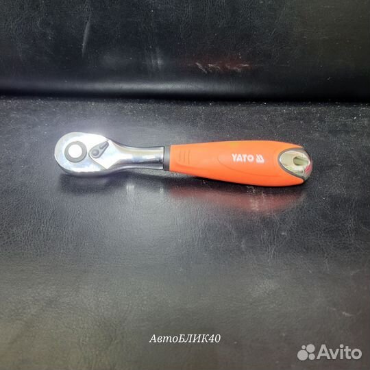 Трещотка с изогнутой ручкой 1/4