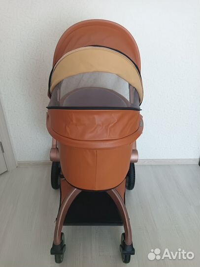 Коляска трансформер 2в1 Hot Mom