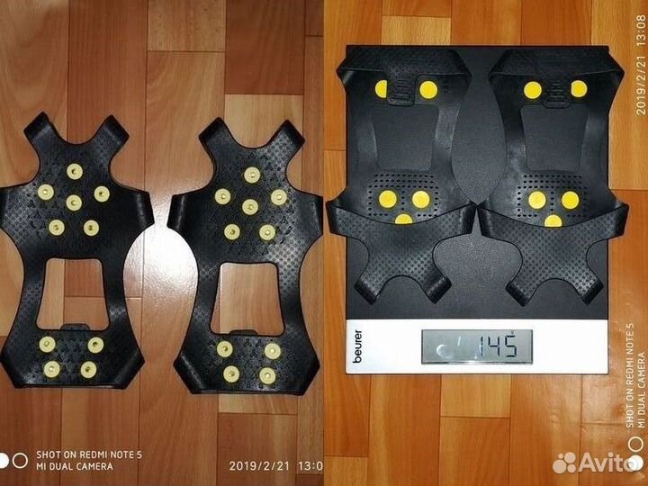 Ледоступы резиновые с шипами Track Компания Сплав