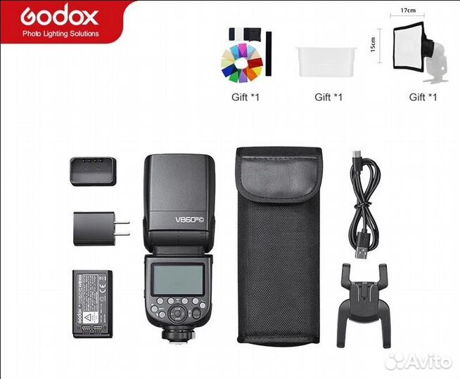 Вспышки Godox V860III и V1 N Nikon