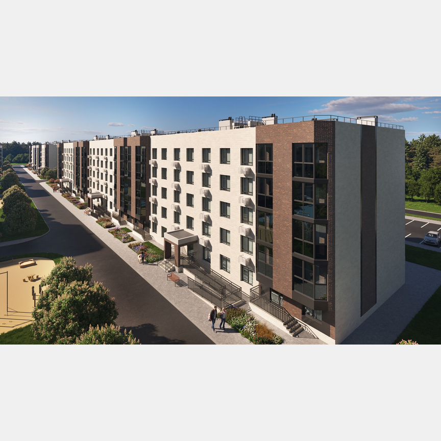 1-к. квартира, 44,8 м², 3/5 эт.