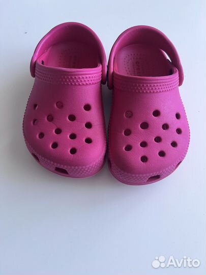 Crocs шлепки на девочку 22 23