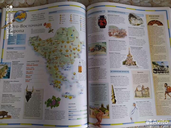 Книга атлас мира