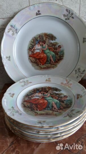 Тарелки от сервиза Мадонна гдр