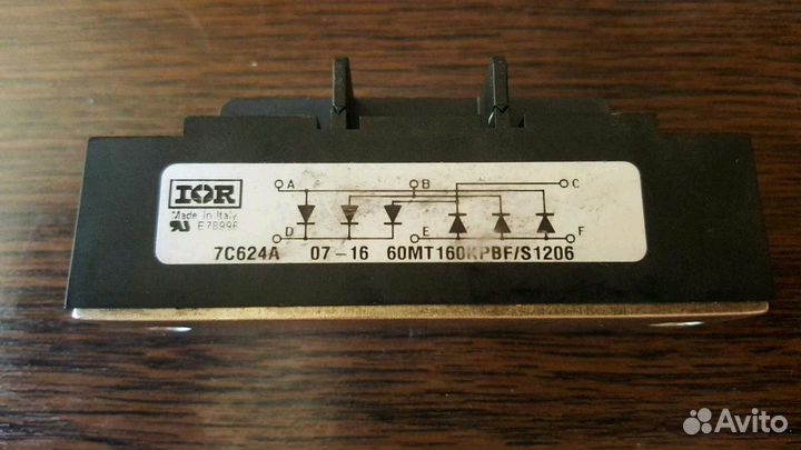 Диодный мост трехфазный IR 60MT160kpbf Новый