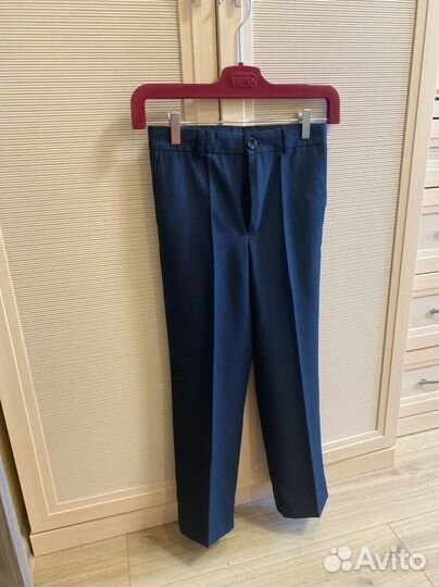 Школьный костюм для мальчика 134 синий