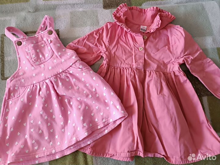 Вещи пакетом на девочку 74 80