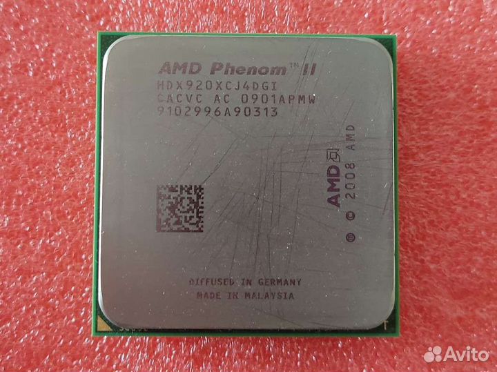 Процессор AMD Phenom II x4 920