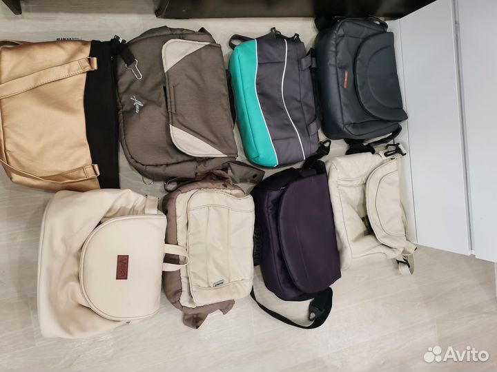 Рюкзаки и сумки для мамы на коляску