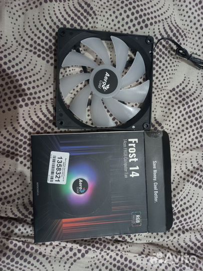 Вентилятор для корпуса aerocool frost 14 frgb