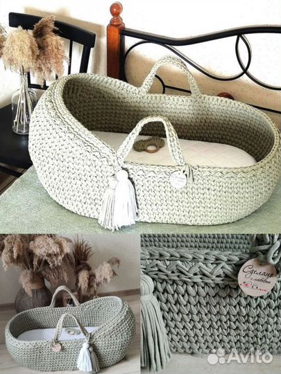 Детская люлька колыбель для новорождённых