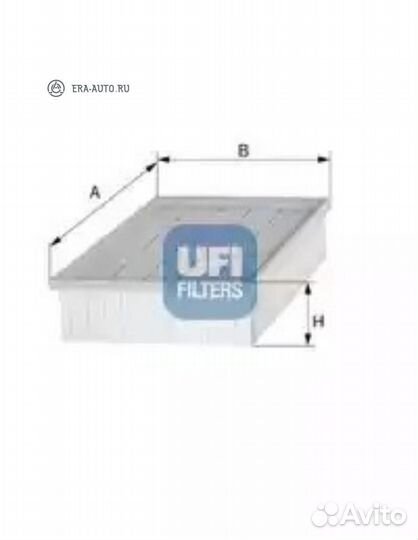 UFI 3016200 Фильтр воздушный легковой audi