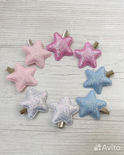Заколка звезда