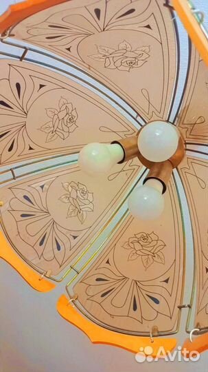 Люстры и светильники бу