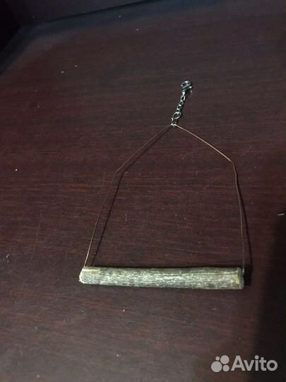 Качелька для волнистых попугаев