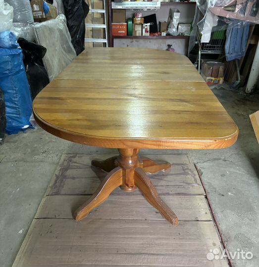 Стол раздвижной из массива дуба