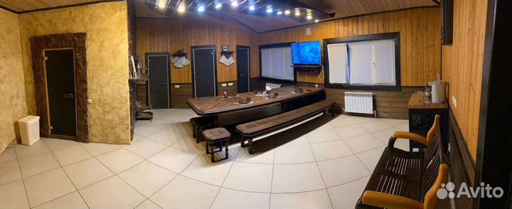 Русская баня на дровах