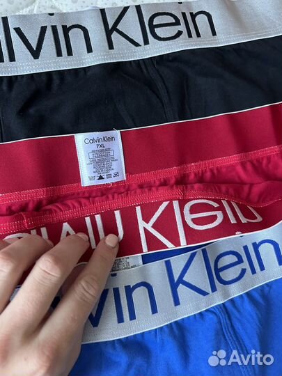 Мужские трусы боксеры calvin klein
