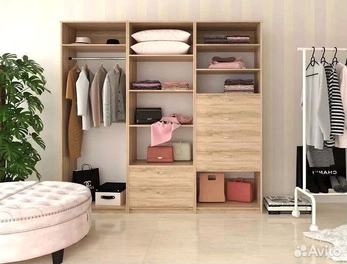 Гардеробная на заказ от производителя