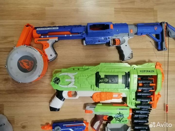 Nerf бластеры пистолеты лук с аксессуарами