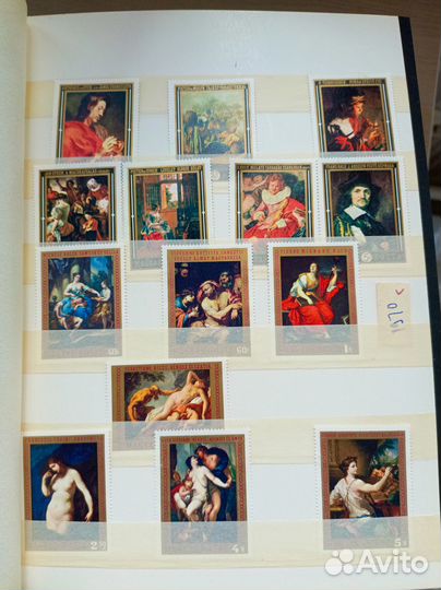 Марки разных стран 1915-1986