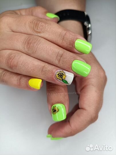 Маникюр гель-лак Суховка