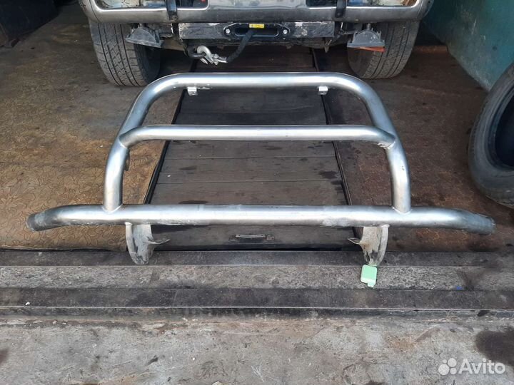 Дуга нисан терано. Защита переднего бампера