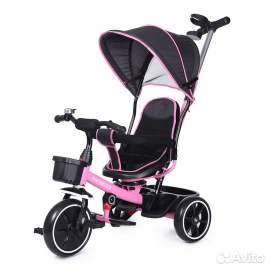 Трехколесный велосипед с родительской ручкой
