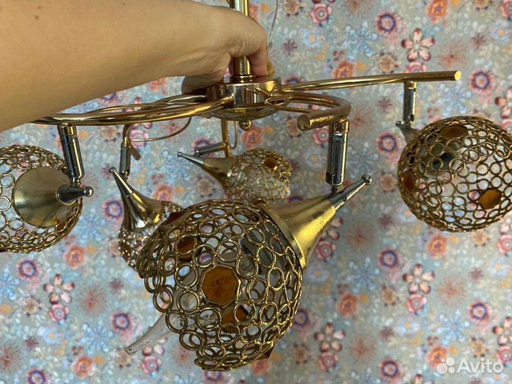 Люстра и бра комплект