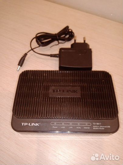 Роутер TP-Link TD-8817 с adsl2+
