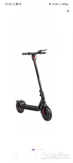 Электросамокат hiper Voyager MX4, до 120 кг, black