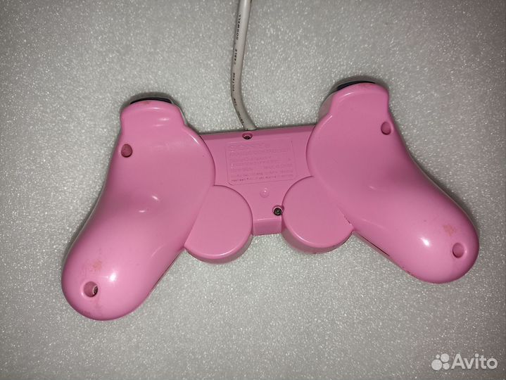 Геймпад, Джойстик, PlayStation 2 (розовый, pink)