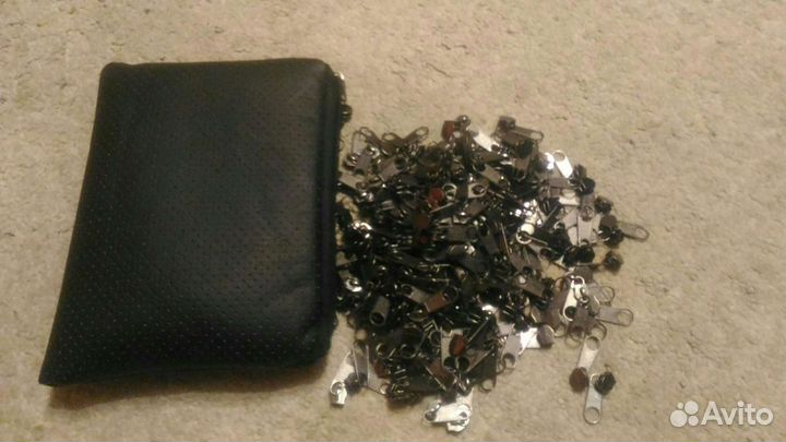 Бегунок (застежка) для молнии 300шт