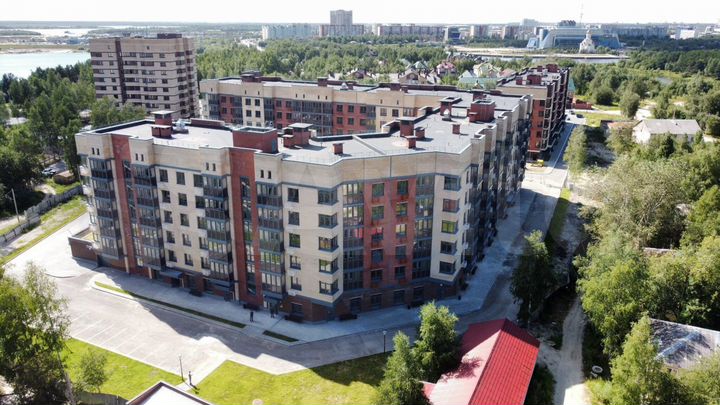 2-к. квартира, 61,6 м², 2/6 эт.