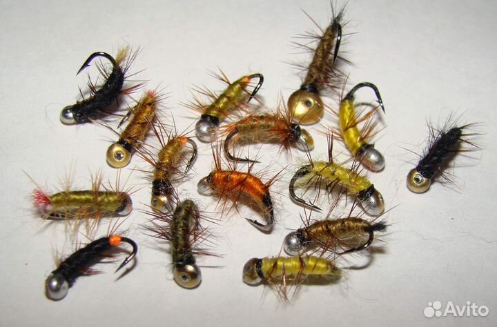 Мухи на хариуса и ленка грузовые