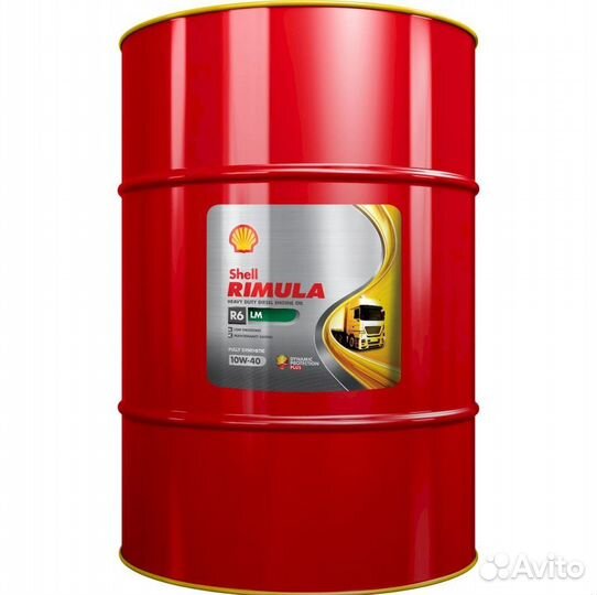 Моторное масло Shell rimula r6m 10w-40 (209)