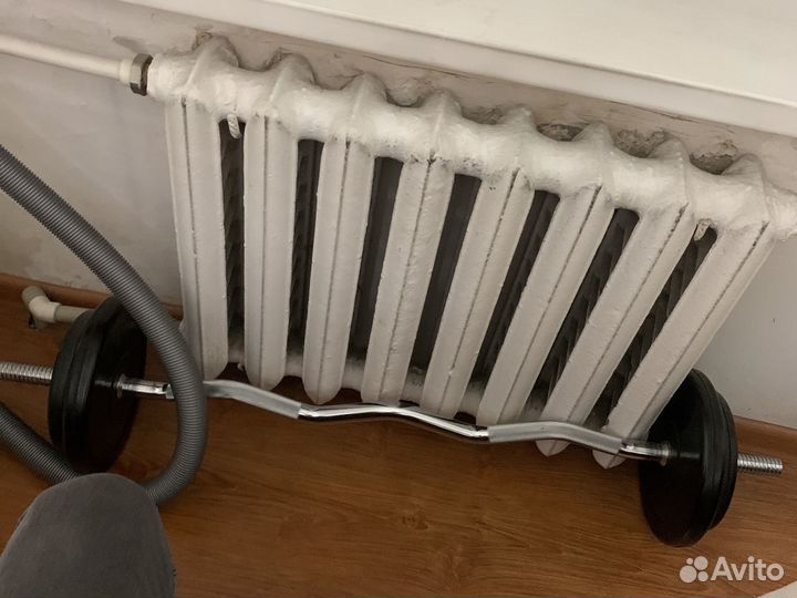 Штанга с блинами