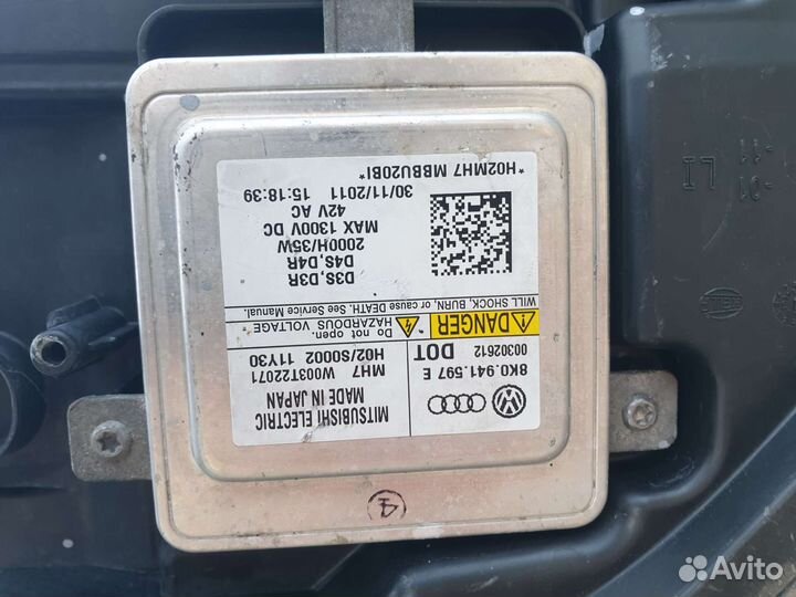 Фара левая Audi a6 c7