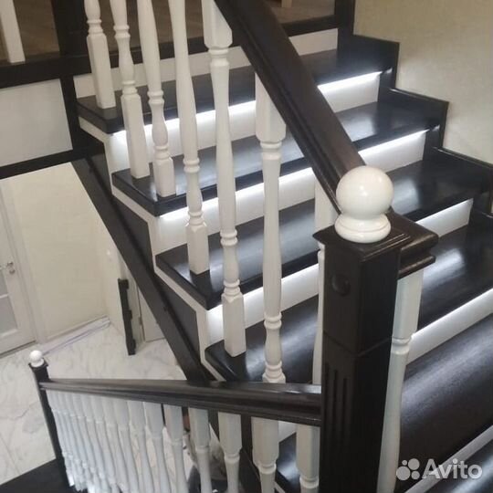 Лестницы деревянные и стальные
