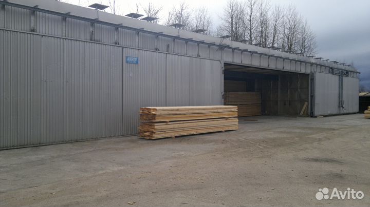 Деревообрабатывающее производство. (клееный брус)