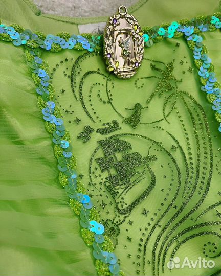 Карнавальный костюм для девочки фея динь-динь