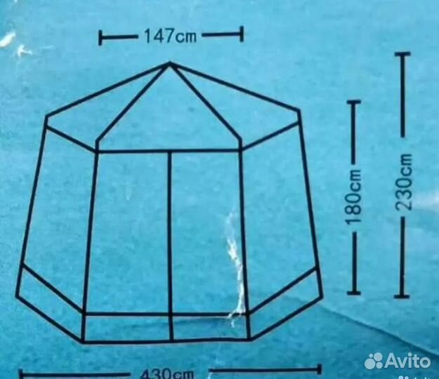 Шатер 6 граней