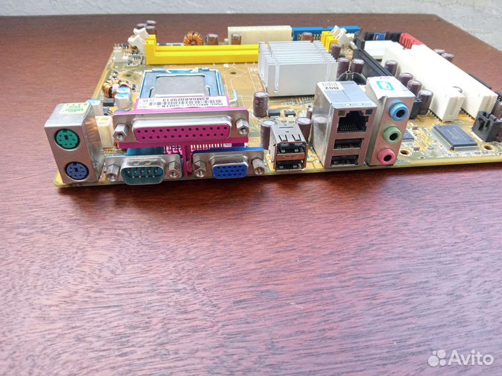 Материнская плата P5GC-MX/1333 + core2 duo E6750